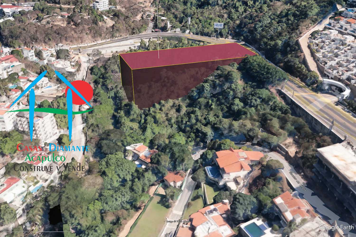 Terreno Guitarrón Lazo - Vista aérea 13